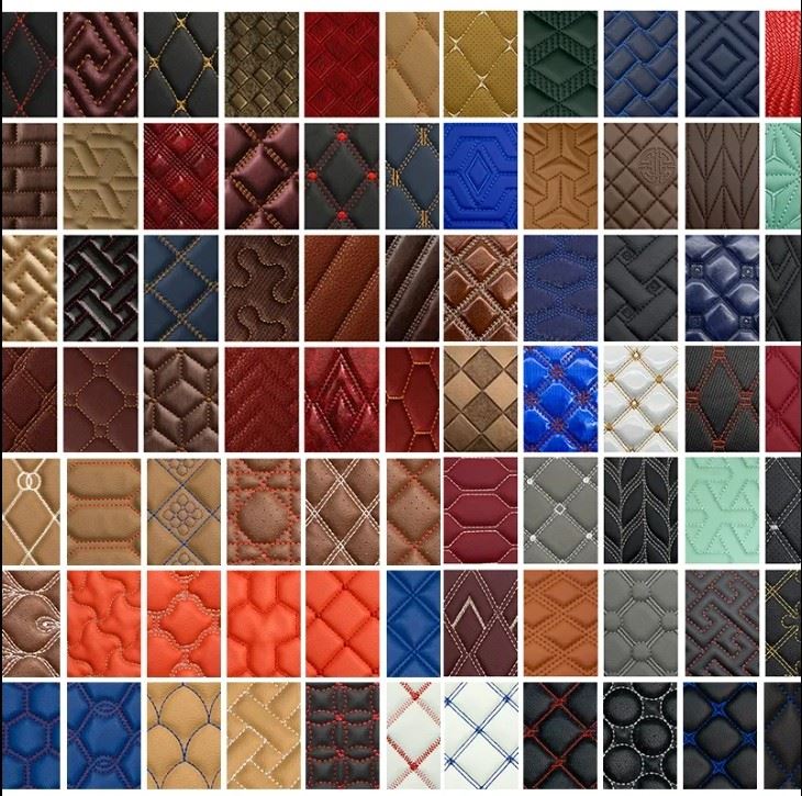 PU Automotive Leather Fabric